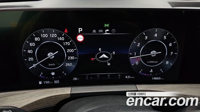 Kia K8 2.5 Gasoline 2WD Noblesse 2022 — фото 8