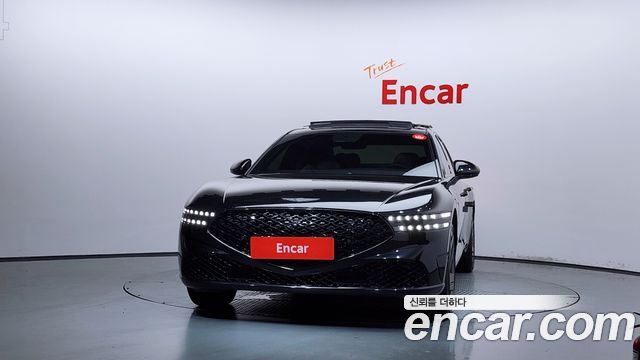 Genesis G90 (RS4) Gasoline 3.5 Turbo e-S/C AWD Black 2025 — фото 3