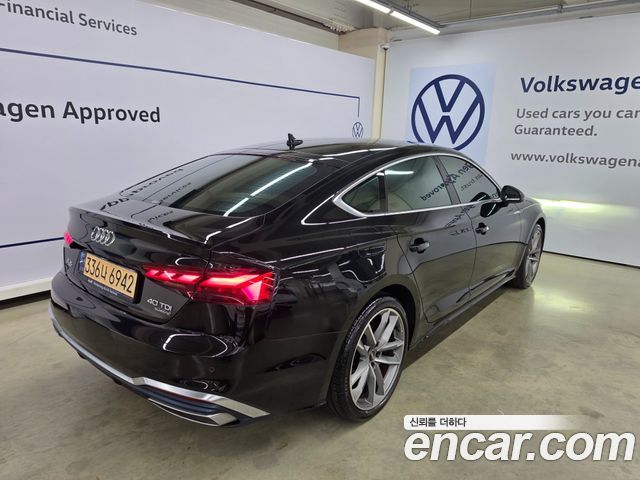 Audi A5 (F5) 40 TDI Quattro Premium Sportback 2021 — фото 2