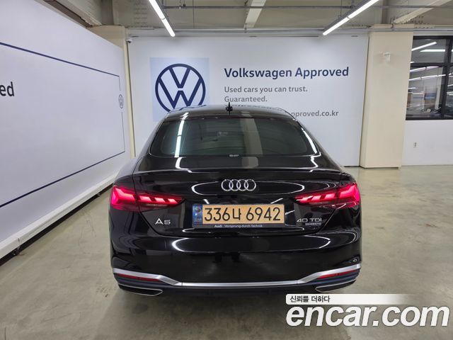 Audi A5 (F5) 40 TDI Quattro Premium Sportback 2021 — фото 4