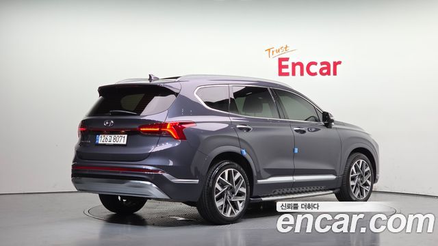 Hyundai Santa Fe Gasoline 2.5T 2WD Calligraphy 2021 — фото 2