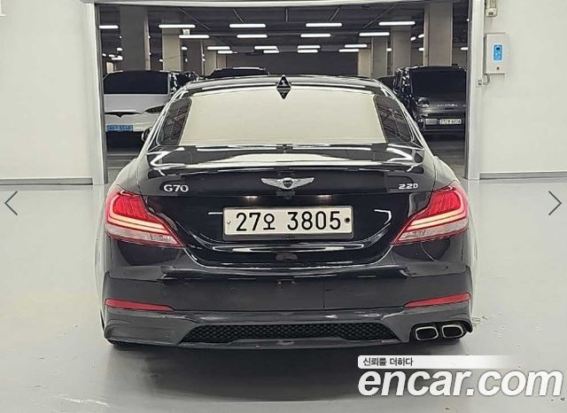 Genesis G70 2.2D Supreme 2018 — фото 3
