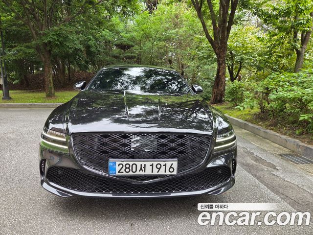 Genesis G80 (RG3) Gasoline 2.5 Turbo AWD Black 2026 — фото 3