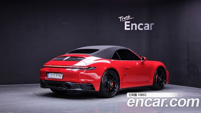 Porsche 911 (992) Carrera 4 GTS Cabriolet 2023 — фото 2