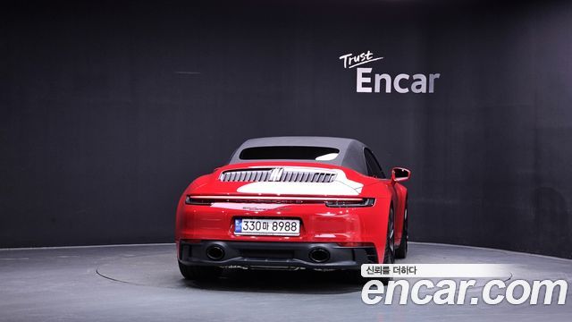 Porsche 911 (992) Carrera 4 GTS Cabriolet 2023 — фото 4