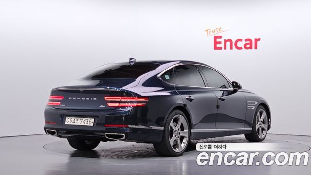 Genesis G80 (RG3) Gasoline 3.5 Turbo AWD 2021 — фото 2