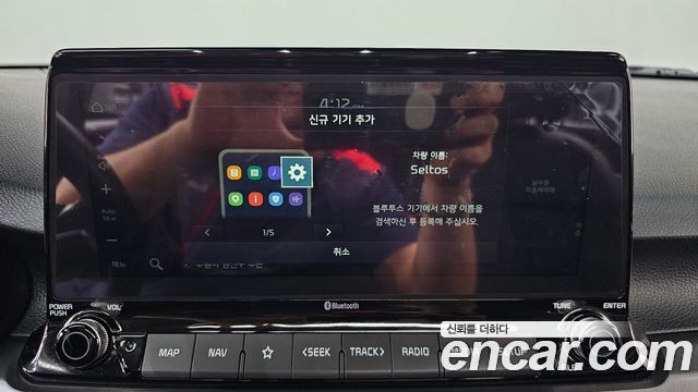 Kia Seltos Gasoline 1.6 Turbo 2WD Signature 2023 — фото 38
