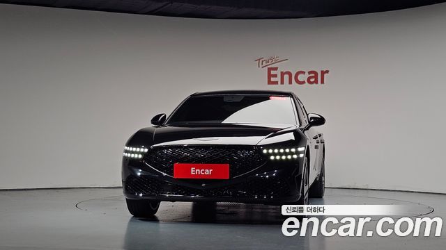 Genesis G90 (RS4) Gasoline 3.5 Turbo e-S/C AWD Black 2025 — фото 3