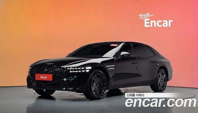 Genesis G90 (RS4) Gasoline 3.5 Turbo e-S/C AWD Black 2025 — фото 1
