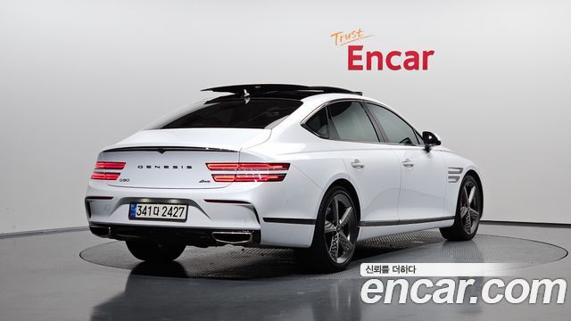 Genesis G80 (RG3) Gasoline 3.5 Turbo AWD 2022 — фото 2
