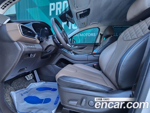 Hyundai Santa Fe Gasoline 2.5T 2WD Prestige 2021 — фото 10