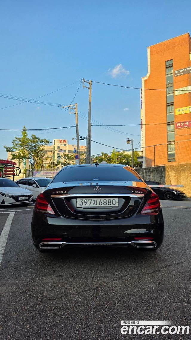 Mercedes-Benz S-Class (W222) S350 d 4MATIC AMG Line 2019 — фото 4