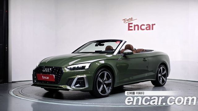 Audi A5 (F5) 45 TFSI Quattro Cabriolet 2023 — фото 1