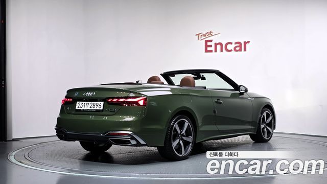 Audi A5 (F5) 45 TFSI Quattro Cabriolet 2023 — фото 2
