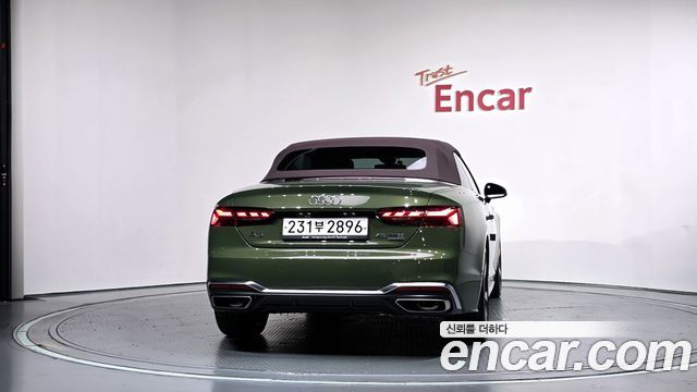 Audi A5 (F5) 45 TFSI Quattro Cabriolet 2023 — фото 4