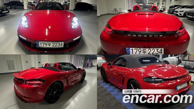 Porsche 718 Boxster 2.5 GTS 2019 — фото 23