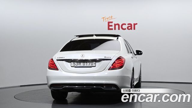 Mercedes-Benz S-Class (W222) S350 d 4MATIC 2017 — фото 4