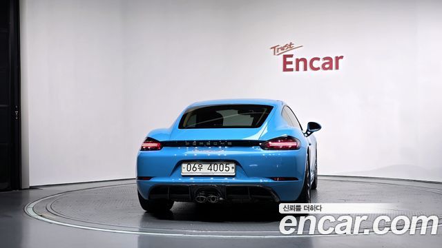 Porsche 718 Cayman S 2.5 2017 — фото 4