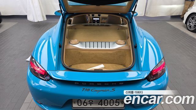 Porsche 718 Cayman S 2.5 2017 — фото 20