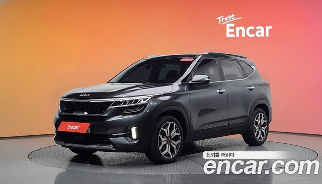 Kia Seltos Gasoline 1.6 Turbo 2WD Signature 2023 — фото 1
