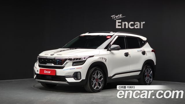 Kia Seltos Gasoline 1.6 Turbo 2WD Signature 2022 — фото 1