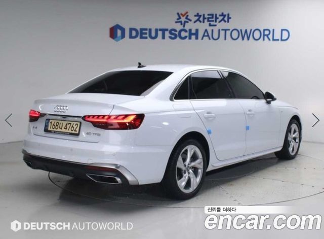 Audi A4 (B9) 40 TFSI Premium 2021 — фото 2