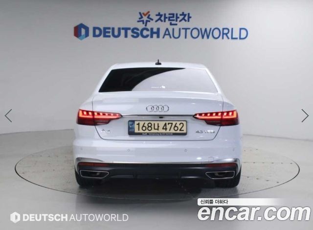 Audi A4 (B9) 40 TFSI Premium 2021 — фото 4