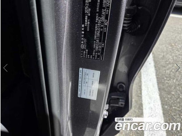 Hyundai Santa Fe HEV 1.6 2WD Prestige 2022 — фото 8