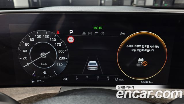 Kia K8 2.5 Gasoline 2WD Noblesse 2022 — фото 8