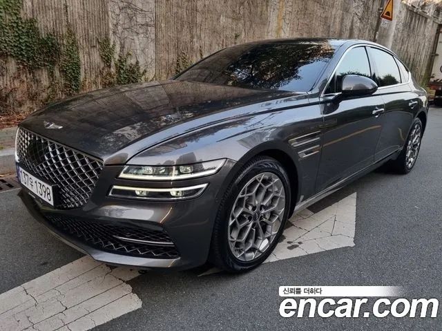 Genesis G80 (RG3) Gasoline 3.5 Turbo AWD 2022 — фото 3