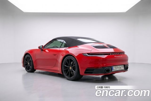 Porsche 911 (992) Carrera 4 Cabriolet 2020 — фото 5