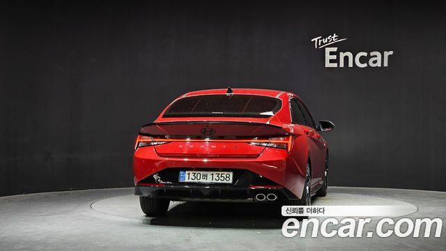 Hyundai Avante (CN7) 1.6 Turbo N Line Inspiration 2023 — фото 4