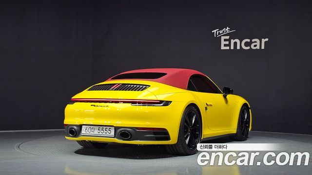 Porsche 911 (992) Carrera Cabriolet 2021 — фото 2