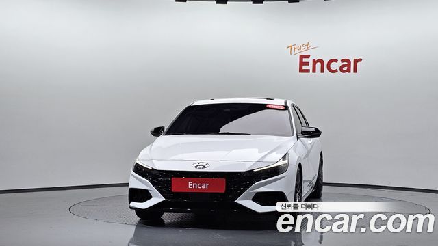 Hyundai Avante (CN7) 1.6 Turbo N Line Inspiration 2021 — фото 3