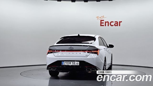 Hyundai Avante (CN7) 1.6 Turbo N Line Inspiration 2021 — фото 4