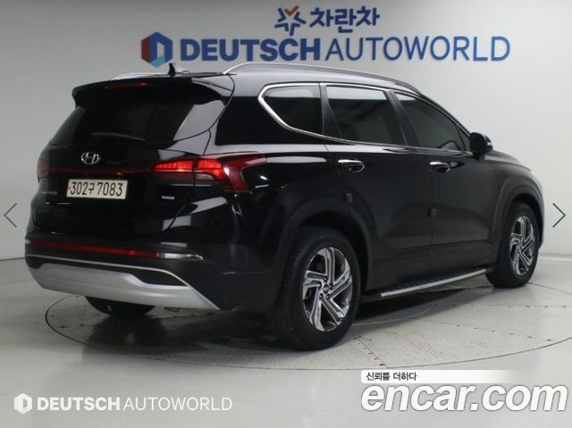 Hyundai Santa Fe Gasoline 2.5T 4WD Premium 2021 — фото 2