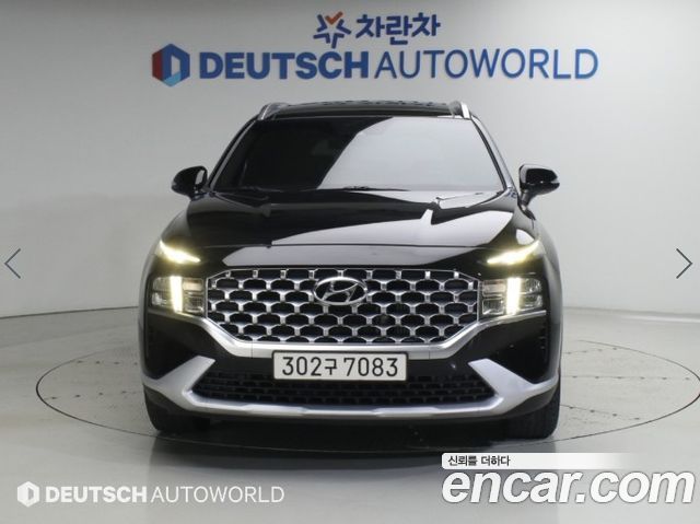 Hyundai Santa Fe Gasoline 2.5T 4WD Premium 2021 — фото 3