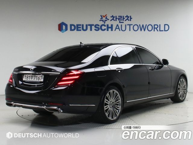 Mercedes-Benz S-Class (W222) S450L 4MATIC 2019 — фото 2