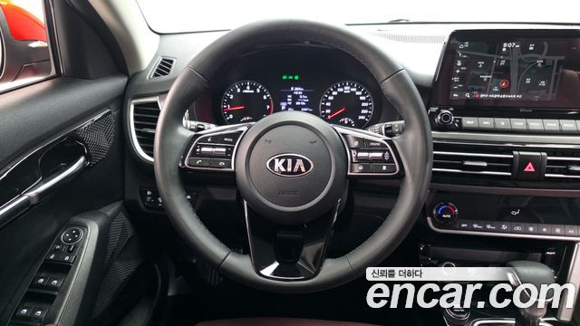 Kia Seltos Gasoline 1.6 Turbo 2WD Signature 2021 — фото 13