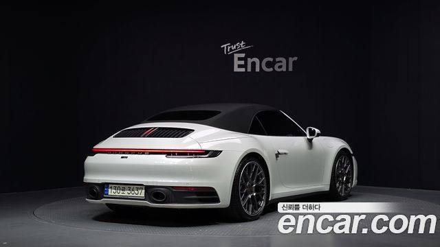 Porsche 911 (992) Carrera Cabriolet 2021 — фото 2