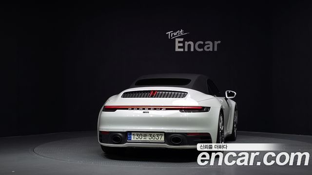 Porsche 911 (992) Carrera Cabriolet 2021 — фото 4