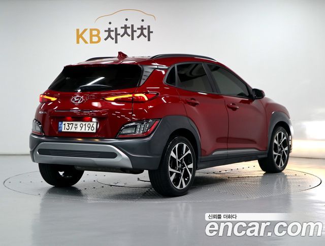 Hyundai Kona Gasoline 1.6 Turbo 2WD Inspiration 2022 — фото 3
