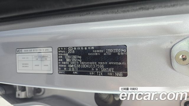 Hyundai Santa Fe (TM) Diesel 2,0 4WD Prestige 2019 — фото 42