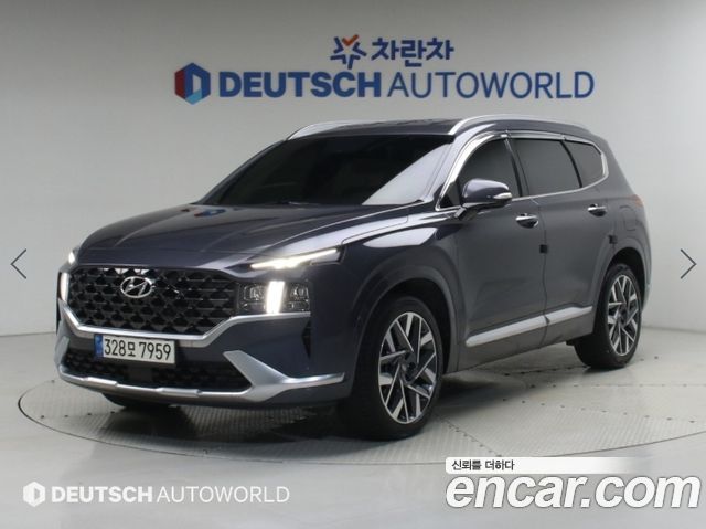 Hyundai Santa Fe Gasoline 2.5T 2WD Calligraphy 2021 — фото 1