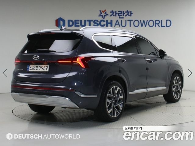 Hyundai Santa Fe Gasoline 2.5T 2WD Calligraphy 2021 — фото 2