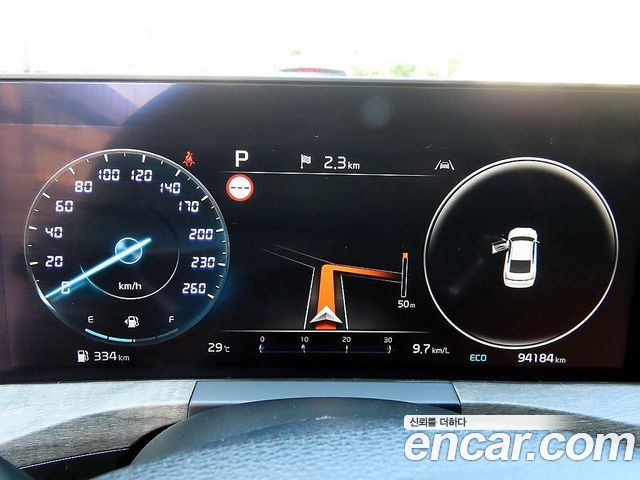 Kia K8 2.5 Gasoline 2WD Noblesse 2023 — фото 9