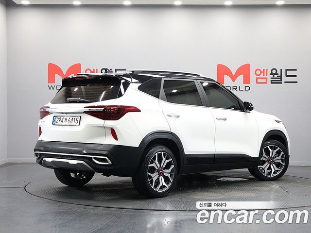 Kia Seltos Gasoline 1.6 Turbo 2WD Signature 2022 — фото 3