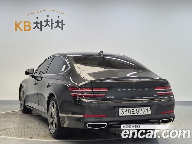 Genesis G80 (RG3) Gasoline 3.5 Turbo AWD 2022 — фото 2