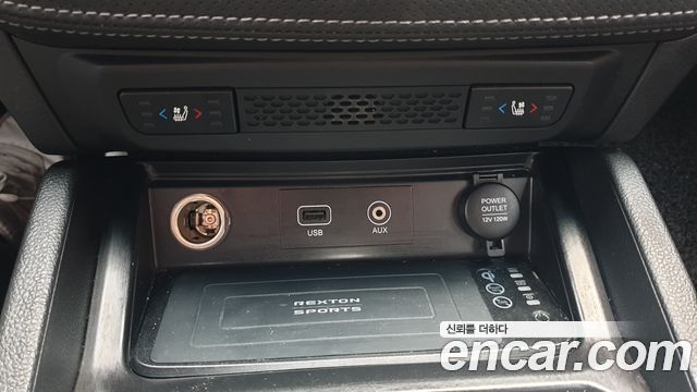 KG Mobility (SsangYong) Rexton Sports Khan Diesel 2.2 4WD Noblesse 2021 — фото 21