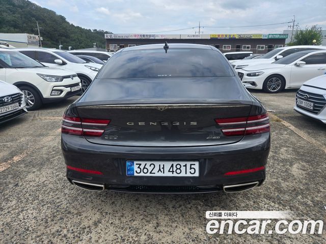 Genesis G80 (RG3) Gasoline 2.5 Turbo AWD 2021 — фото 4